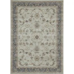 Radici Usa Inc Radici 1596-5011-SOFTMINT Alba Rectangular Soft Mint Green Traditional Italy Area Rug; 5 ft. 5 in. W x 7 ft. 7 in. H
