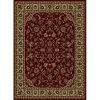 Radici Usa Inc Radici 953-1315-BURGUNDY Castello Rectangular Burgundy Traditional Italy Area Rug; 6 ft. 7 in. W x 9 ft. 6 in. H -Rugs&Mats Official Shop Unbeatablesale20Inc rdci285xx650xx17174c