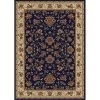 Radici Usa Inc Radici 1597-1451-NAVY Como Rectangular Navy Blue Traditional Italy Area Rug; 5 ft. 5 in. W x 7 ft. 7 in. H -Rugs&Mats Official Shop Unbeatablesale20Inc rdci500xx1200xx9ca088