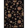Radici Usa Inc Radici 1835-1012-BLACK Como Rectangular Black Transitional Italy Area Rug; 7 ft. 9 in. W x 11 ft. H -Rugs&Mats Official Shop Unbeatablesale20Inc rdci643xx1200xx2373cc