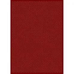 Radici Usa Inc Radici 782-1714-RED Como Rectangular Red Traditional Italy Area Rug; 2 ft. 2 in. W x 7 ft. 7 in. H