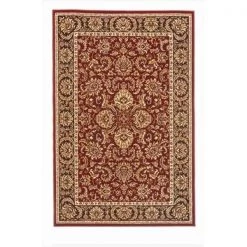 Radici Usa Inc Radici 1305-1134-BURGUNDY Noble Rectangular Burgundy Traditional Italy Area Rug; 7 ft. 9 in. W x 9 ft. 6 in. H