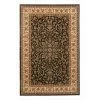 Radici Usa Inc Radici 1318-1521-BLACK Noble Rectangular Black Traditional Italy Area Rug; 5 ft. 5 in. W x 8 ft. 3 in. H -Rugs&Mats Official Shop Unbeatablesale20Inc rdci818xx650xx110bc7