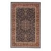 Radici Usa Inc Radici 1318-1546-NAVY Noble Rectangular Navy Traditional Italy Area Rug; 5 ft. 3 in. W x 5 ft. 3 in. H