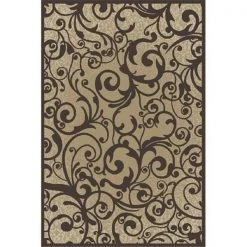 Radici Usa Inc Radici 1845-0012-BEIGE Pisa Rectangular Beige Contemporary Turkey Area Rug; 7 ft. 10 in. W x 10 ft. 6 in. H