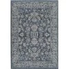 Rugs America 26086 Estelle Blue Ivory Runner Oriental Rug; 2 ft. 2 in. x 7 ft. 6 in. -Rugs&Mats Official Shop Unbeatablesale20Inc rgam3409xx650xxc358d2