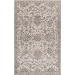 Rugs America 26019 Riviera Cream Runner Oriental Rug; 2 ft. 2 in. x 8 ft.