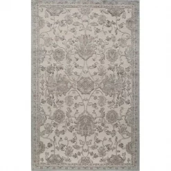 Rugs America 26023 Riviera Light Blue Runner Oriental Rug; 2 ft. 2 in. x 8 ft.