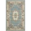 Rugs America 21532 4 x 6 ft. New Aubusson Light Green Rectangular Area Rug -Rugs&Mats Official Shop Unbeatablesale20Inc rgam960xx650xxf518f7