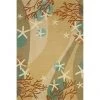 Robin Pickens PP-RP004E Coral Waves Outdoor Rug; 5 x 7 ft. -Rugs&Mats Official Shop Unbeatablesale20Inc rtl386804xx650xx510d8b