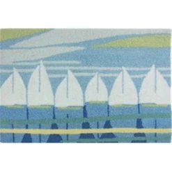 Hitrons Solutions Inc Dan Meneely PY-DM002 Sailing Regatta Rug; 22 x 34 in.