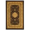 Safavieh LNH213A-3 Lyndhurst 3.25 ft. x 5.25 ft. Machine Made Small Rectangle Rug - Black-Cream -Rugs&Mats Official Shop Unbeatablesale20Inc sfvh13217xx650xx956ef2