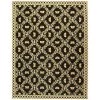 Safavieh HK55B-26 2 ft. 6 in. x 6 ft. Runner Country & Floral Chelsea Black Hand Hooked Rug -Rugs&Mats Official Shop Unbeatablesale20Inc sfvh20194xx650xxe3573c