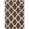 Safavieh CAM121H-3 3 x 5 ft. Small Rectangle Transitional Cambridge; Dark Brown and Ivory Hand Tufted Rug -Rugs&Mats Official Shop Unbeatablesale20Inc sfvh25506xx650xx08420f