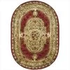 Safavieh CL755A-8OV 7 Ft. - 6 In. x 9 Ft. - 6 In. Oval; Traditional Classic Burgundy Hand Tufted Rug