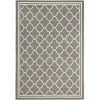 Safavieh CY6918-246-9 9 ft. x 12 ft. -6 in. Large Rectangle Indoor-Outdoor Courtyard; Anthracite and Beige; Machine Made Rug -Rugs&Mats Official Shop Unbeatablesale20Inc sfvh34630xx650xx7f6748