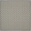 Safavieh CY6919-246-8SQ 7 ft. -10 in. x 7 ft. -10 in. Square Indoor-Outdoor Courtyard; Anthracite and Beige; Machine Made Rug -Rugs&Mats Official Shop Unbeatablesale20Inc sfvh34754xx650xx0d602a