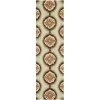 Safavieh FRS486C-28 2 ft. - 3 in. x 8 ft. Runner; Indoor - Outdoor Four Seasons Beige And Green Hand Hooked Rug -Rugs&Mats Official Shop Unbeatablesale20Inc sfvh37628xx650xx8f610b