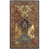 Safavieh HG911A-3 3 x 5 ft. Small Rectangle; Traditional Heritage Multi And Burgundy Hand Tufted Rug -Rugs&Mats Official Shop Unbeatablesale20Inc sfvh39022xx650xx0e8615