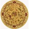 Safavieh HK141A-3R 3 ft. x 3 ft. Round; Country & Floral Chelsea Ivory Hand Hooked Rug -Rugs&Mats Official Shop Unbeatablesale20Inc sfvh39914xx650xx9d7faa