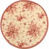Safavieh HK250C-3R 3 ft. x 3 ft. Round; Country & Floral Chelsea Ivory And Rose Hand Hooked Rug