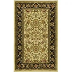 Safavieh LNH212B-4 4 x 6 ft. Small Rectangle Lyndhurst Ivory & Black Traditional Rug