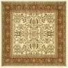 Safavieh LNH214R-6SQ 6 x 6 ft. Square Lyndhurst Ivory & Rust Traditional Rug