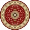Safavieh LNH329C-8R 8 x 8 ft. Round Lyndhurst Red & Ivory Traditional Rug -Rugs&Mats Official Shop Unbeatablesale20Inc sfvh44021xx650xx6fe1cf