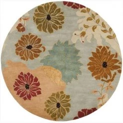 Safavieh MET990A-6R 6 x 6 ft. Round Contemporary Metro Multi Hand Tufted Rug