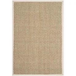 Safavieh NF114J-8 8 x 10 ft. Rectangle Casual Natural & Ivory Natural Fiber Rug