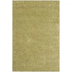 Safavieh SG151-5252-5 5 ft. 3 in. x 7 ft. 6 in. Medium Rectangle Green California Shag Rug
