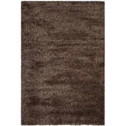 Safavieh SG151-8181-211 2 ft. 3 in. x 11 ft. Runner Mushroom California Shag Rug