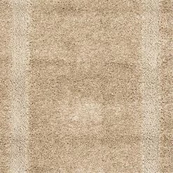 Safavieh SG454-1313-4R 4 x 4 ft. Round Beige & Beige Florida Shag Rug