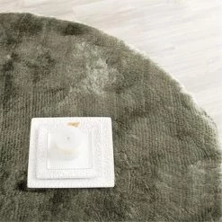 Safavieh SG511-8383-8 8 x 10 ft. Large Rectangle Paris Shag & Flokati Titanium Hand Tufted Rug