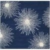 Safavieh SOH712M-6SQ 6 x 6 ft. Square Contemporary Soho Dark Blue & Ivory Hand Tufted Rug -Rugs&Mats Official Shop Unbeatablesale20Inc sfvh51751xx650xx924488