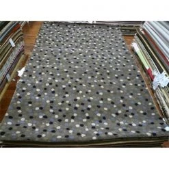 Safavieh SOH858A-4 3 ft. 6 in. x 5 ft. 6 in. Small Rectangle Contemporary Soho Dark Grey & Multicolor Hand Tufted Rug