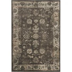 Safavieh VTG117-330-810 7 ft. 6 in. x 10 ft. 6 in. Rectangle Traditional Vintage Soft Anthracite Area Rug