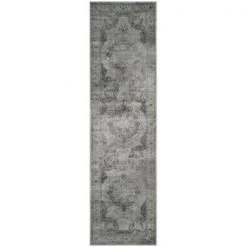 Safavieh VTG158-770-212 2 ft. 2 in. x 12 ft. Traditional Vintage Grey & Multi Runner Rug