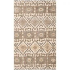 Safavieh WYD720A-4 4 x 6 ft. Small Rectangle Contemporary Wyndham Natural & Multi Hand Tufted Rug