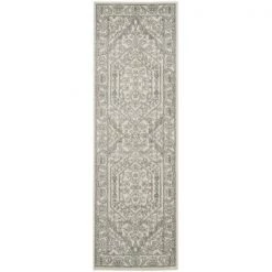 Safavieh ADR108B-28 Adirondack Power Loomed Rectangle Rug; Ivory - Silver; 2 ft. 6 in. x 8 ft.