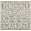 Safavieh CAM123D-10SQ Cambridge Hand Tufted Square Rug; Silver - Ivory; 10 x 10 ft. -Rugs&Mats Official Shop Unbeatablesale20Inc sfvh57745xx650xx8f9576