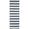 Safavieh CAM154B-26 Cambridge Hand Tufted Runner Rug; Navy - Ivory; 2 ft. 6 in. x 6 ft.