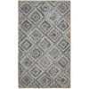 Safavieh CAP354A-3 Cape Cod Hand Woven Rectangle Rug; Natural - Blue; 3 x 5 ft.
