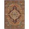 Safavieh HG948A-4 Heritage Hand Tufted Rectangle Rug; Rust; 4 x 6 ft. -Rugs&Mats Official Shop Unbeatablesale20Inc sfvh63759xx650xxdde784