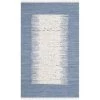 Safavieh MTK711E-4 Montauk Hand Woven Small Rectangle Rug; Ivory - Dark Blue; 4 x 6 ft. -Rugs&Mats Official Shop Unbeatablesale20Inc sfvh64994xx650xx97c6a3