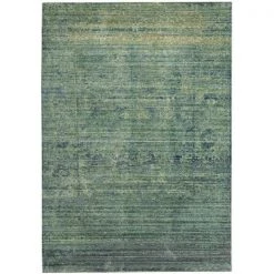Safavieh MYS920G-3 Mystique Power Loomed Rectangle Rug; Green - Multi; 3 x 5 ft.