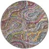 Safavieh NAN437A-4R Nantucket Hand Tufted Round Rug; Multi; 4 x 4 ft. -Rugs&Mats Official Shop Unbeatablesale20Inc sfvh65460xx650xx87e3e7