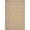 Safavieh NF114P-6 Natural Fiber Power Loomed Rectangle Rug; Natural - Grey; 6 x 9 ft. -Rugs&Mats Official Shop Unbeatablesale20Inc sfvh65718xx650xxb73879