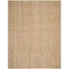 Safavieh NF447A-58 Natural Fiber Hand Woven Rectangle Rug; Natural; 5 x 7 ft. 6 in.