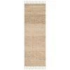 Safavieh NF733A-215 Natural Fiber Hand Woven Runner Rug; Natural; 2 ft. 3 in. x 15 ft.